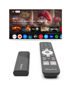 Quantis - Chromecast - 4K UHD Streaming Stick - QE600