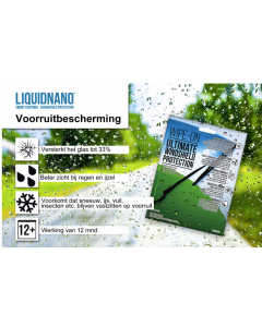LIQUIDNANO™ Voorruit Pantsercoating met nano-technologie - Auto 