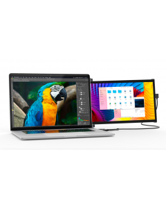 Mobile Pixels - DUEX Plus DS - 13,3 inch IPS uitschuifbare draagbare monitor voor laptops